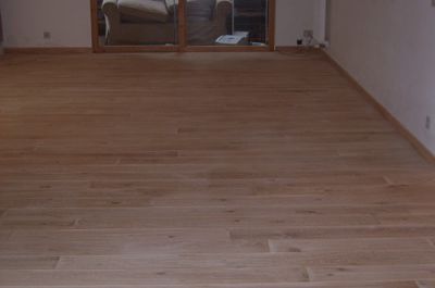 Parquet chêne non traité